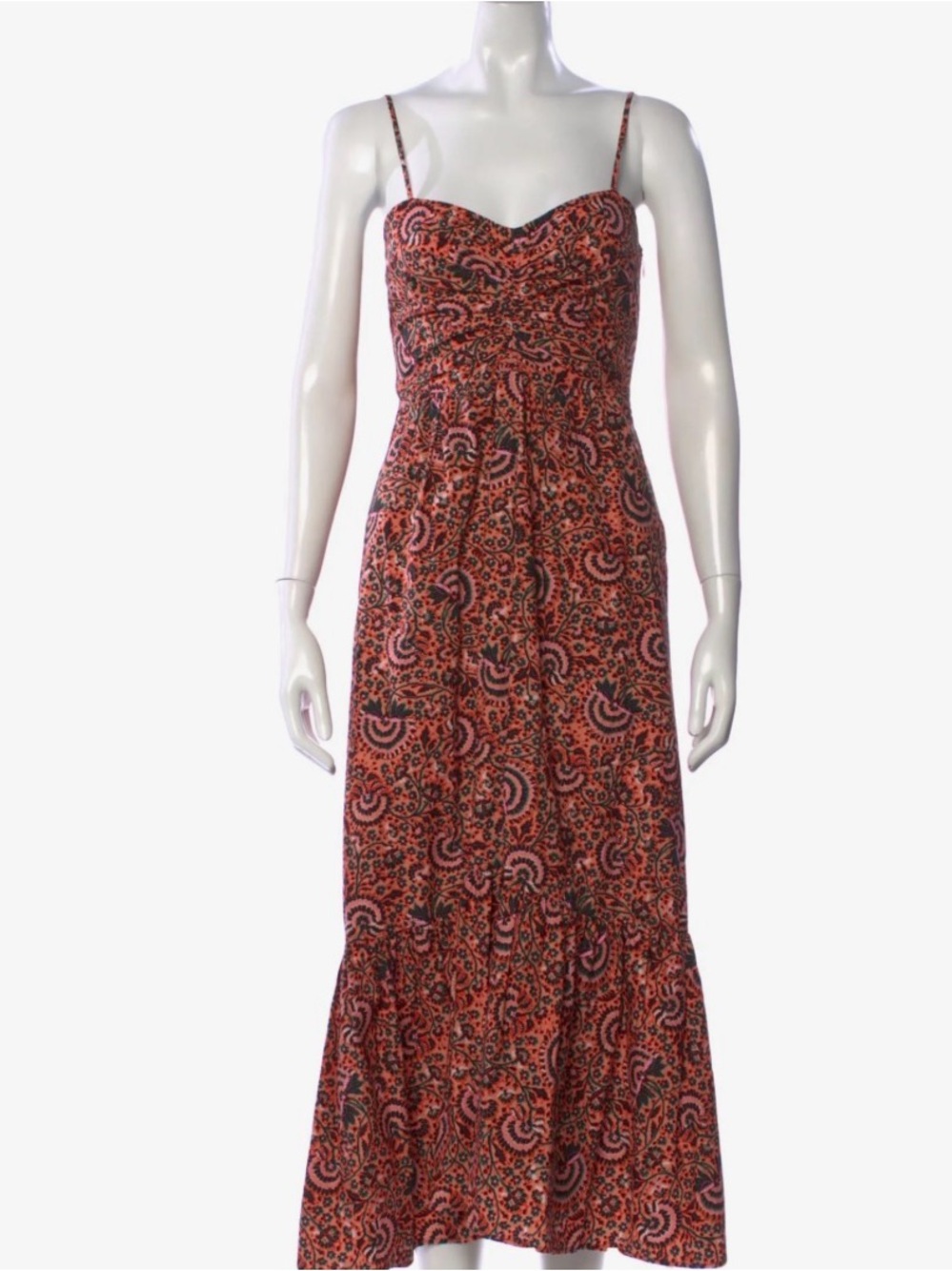 A.L.C  Paisley Maxi Dress, SIZE 8